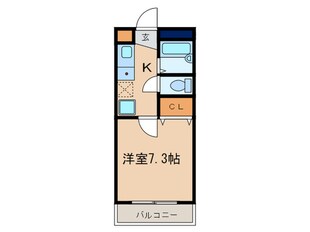 シャンバーグ東山の物件間取画像